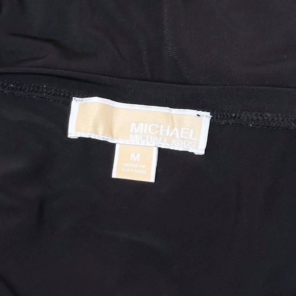 Michael Kors Black Zipper Jumpsuit